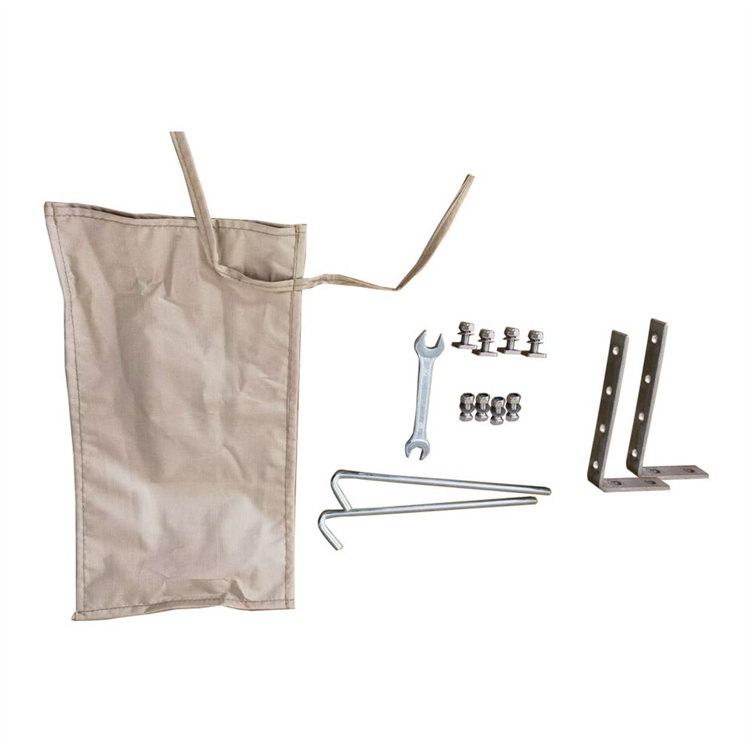 Orson Orson K2 Vehicle Side Awning 2.5x2.5m - Installation Kit Included