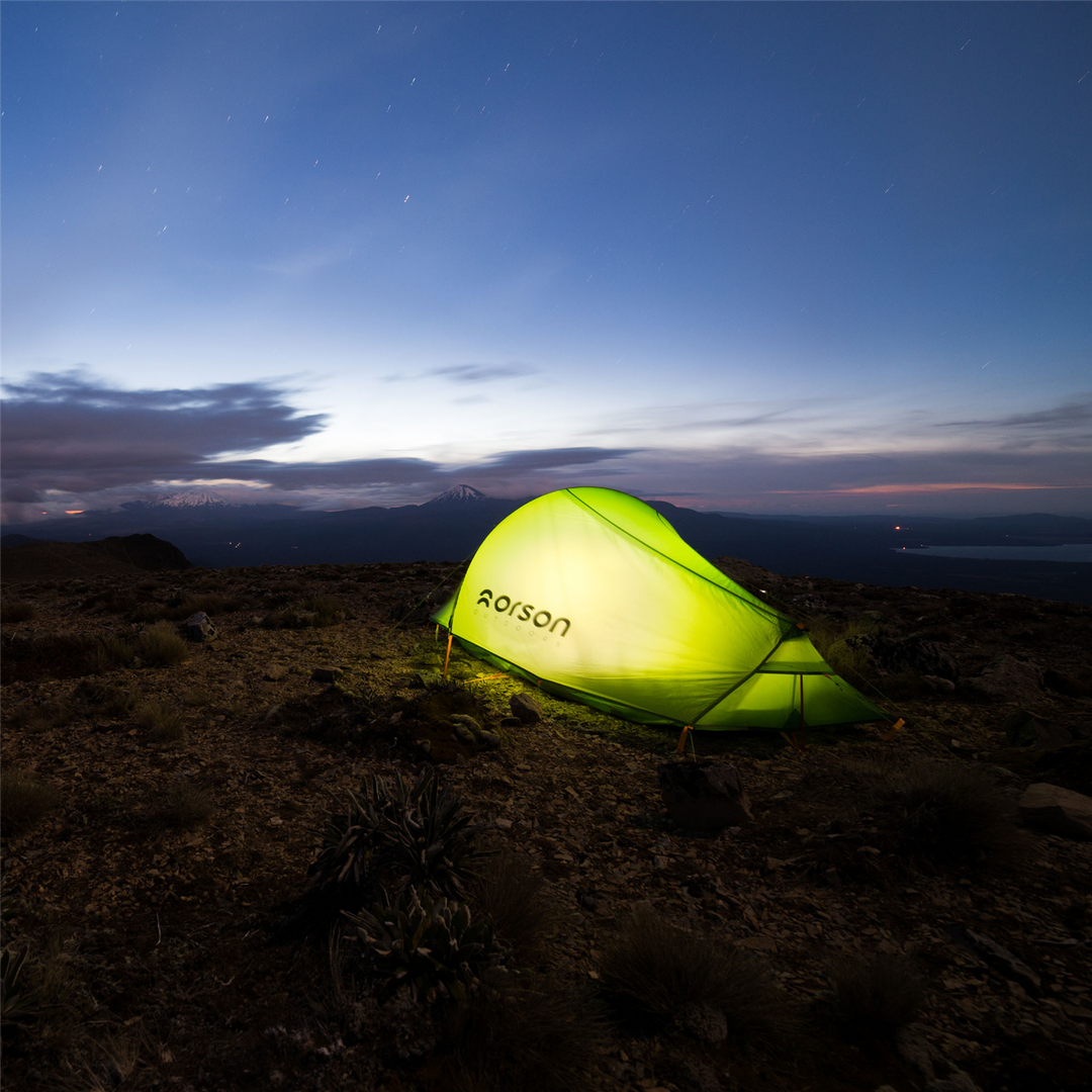 Orson Jett 1 | Ultralight Silnylon 1 Person Tunnel Tent