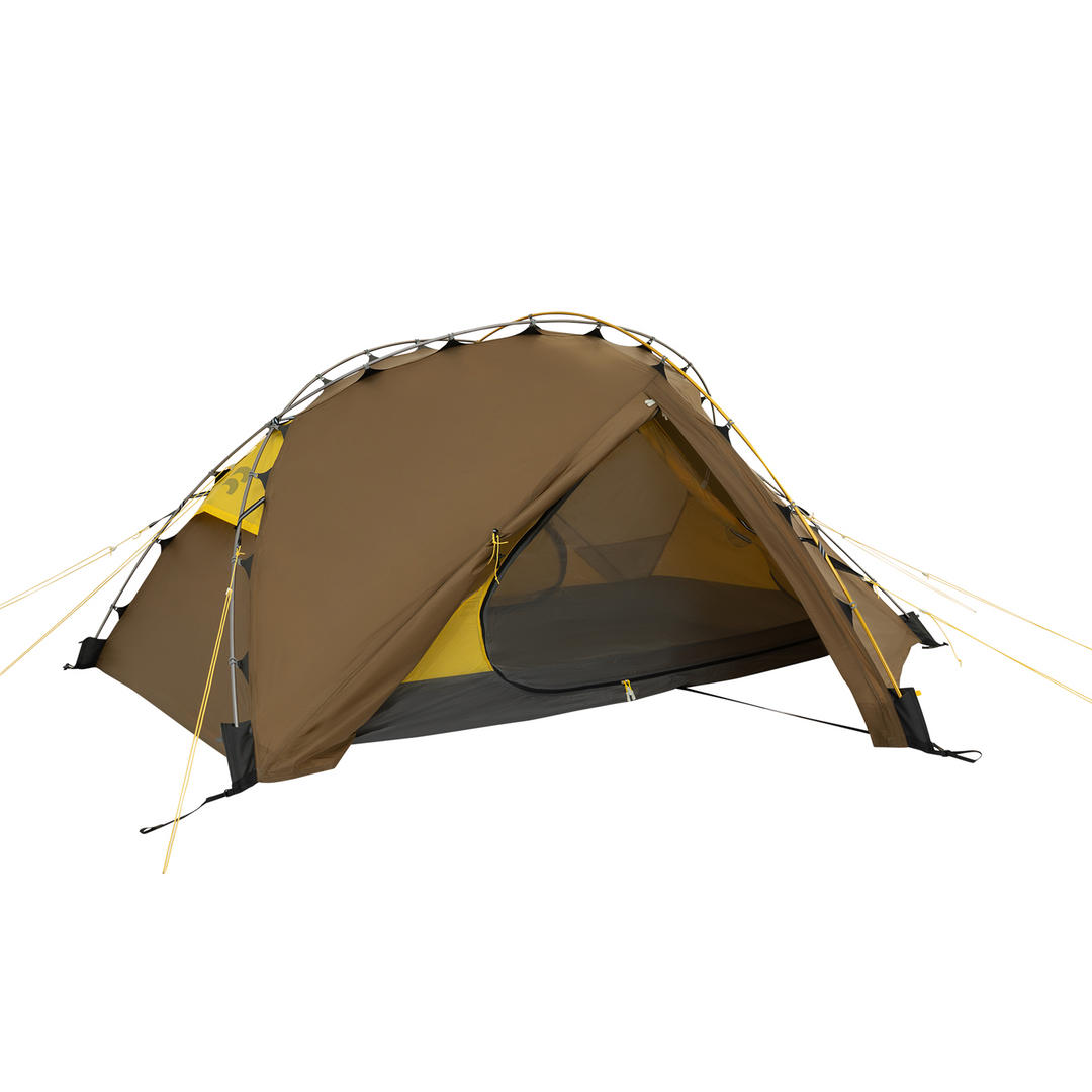semi geodesic tent Orson Alpha 2 | 4 Season Semi Geodesic Alpine Tent