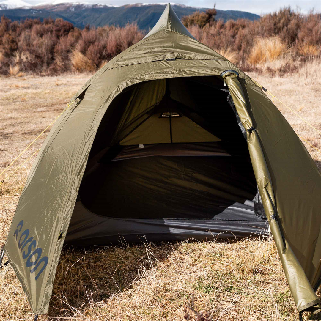 husky ultralight tent Orson Tracker 2 | Ripstop Lightweight 2 Person Hiking Tent