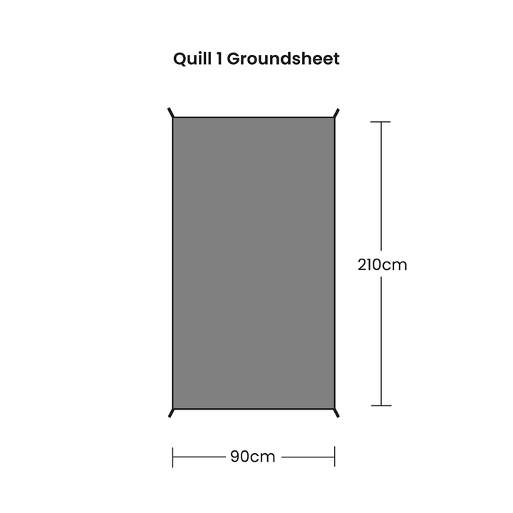 Orson Orson Quill 1 UL Tent Groundsheet