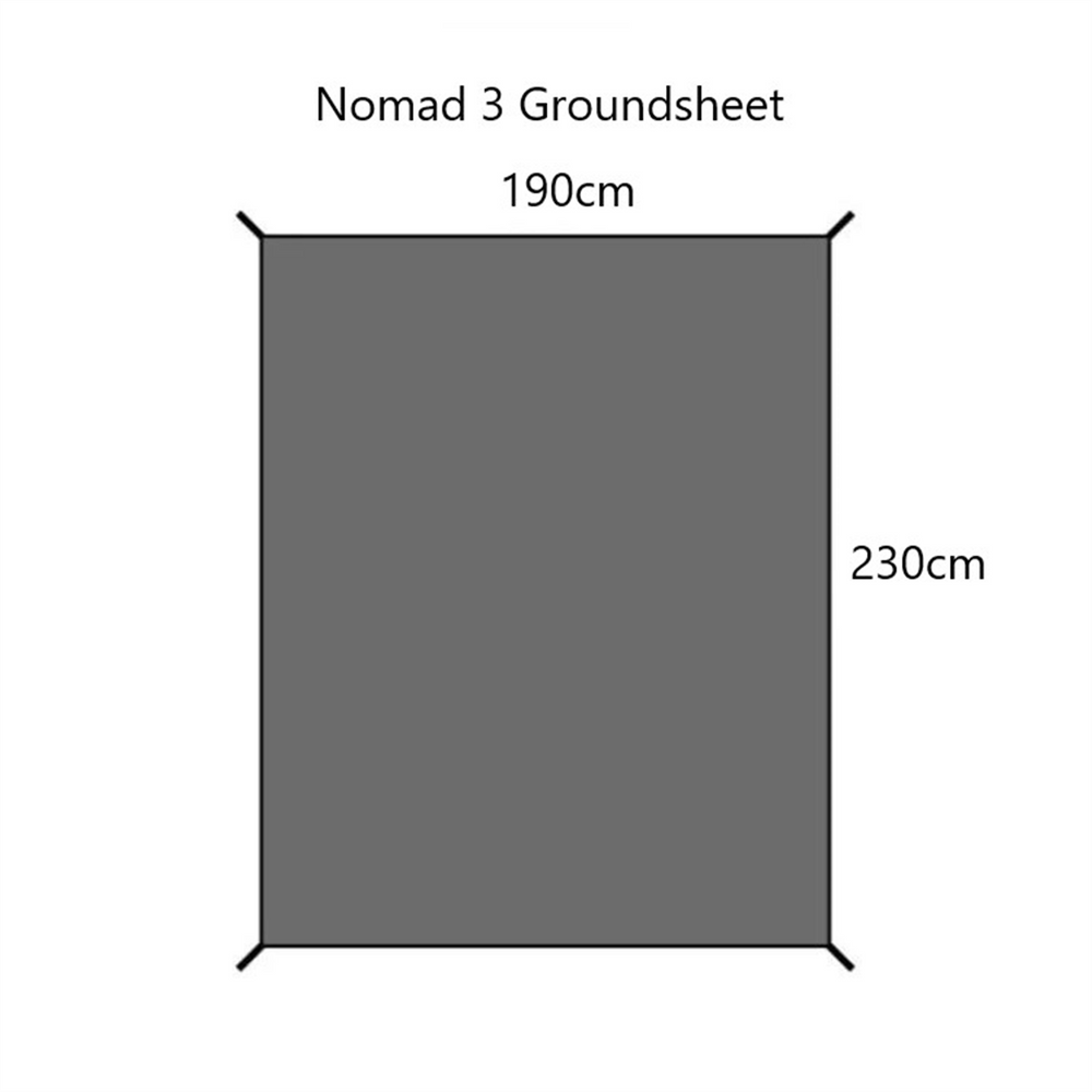 Orson Orson Nomad 3 Tent Groundsheet 