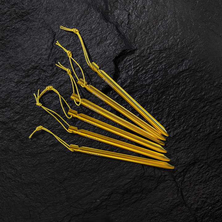 Orson Orson 15cm or 18cm Aluminium Y Tent Pegs - 6 Pack