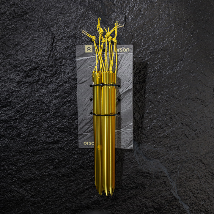 Orson Orson 15cm or 18cm Aluminium Y Tent Pegs - 6 Pack