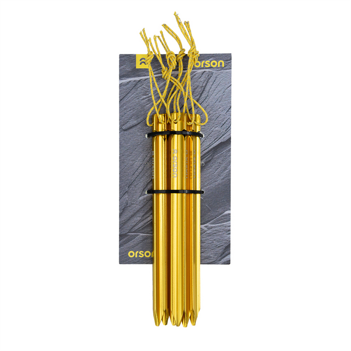 Orson Orson 15cm or 18cm Aluminium Y Tent Pegs - 6 Pack