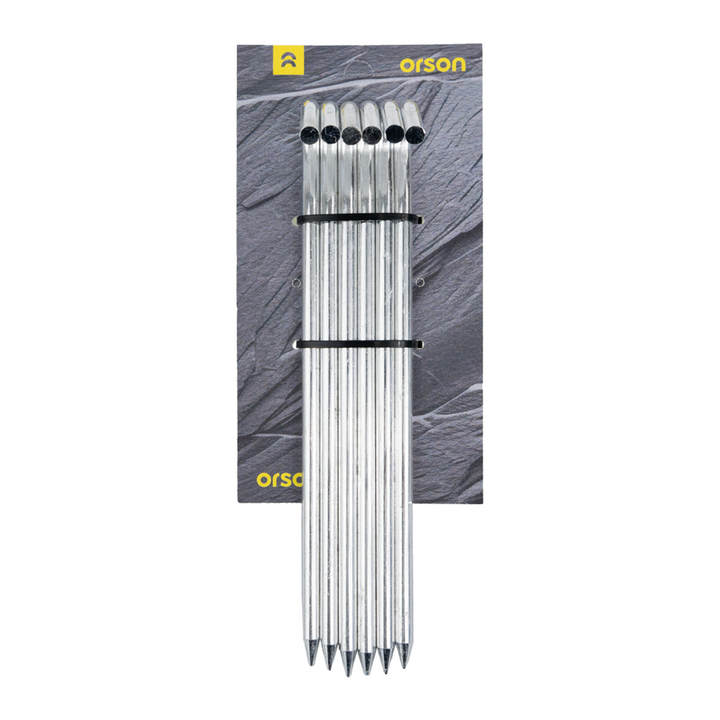 Orson Orson Aluminium Hook Peg 17.5cm Peg - 6 Pack