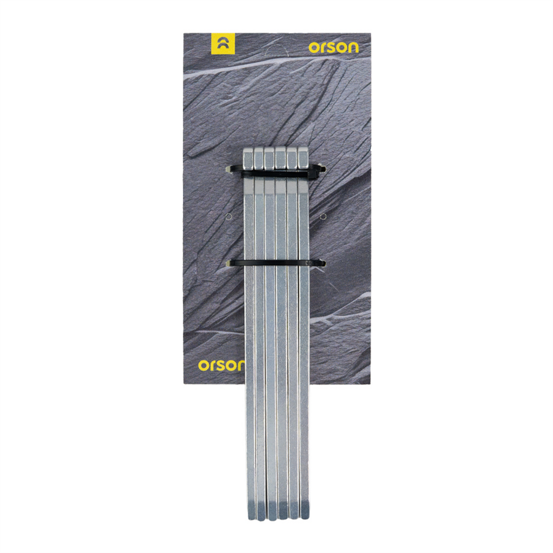 Orson Orson Aluminium Needle 15.5cm Peg - 6 Pack