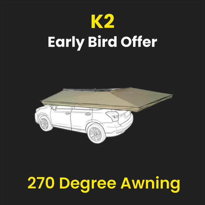 Orson Orson K2 270 Degree Vehicle Side Awning