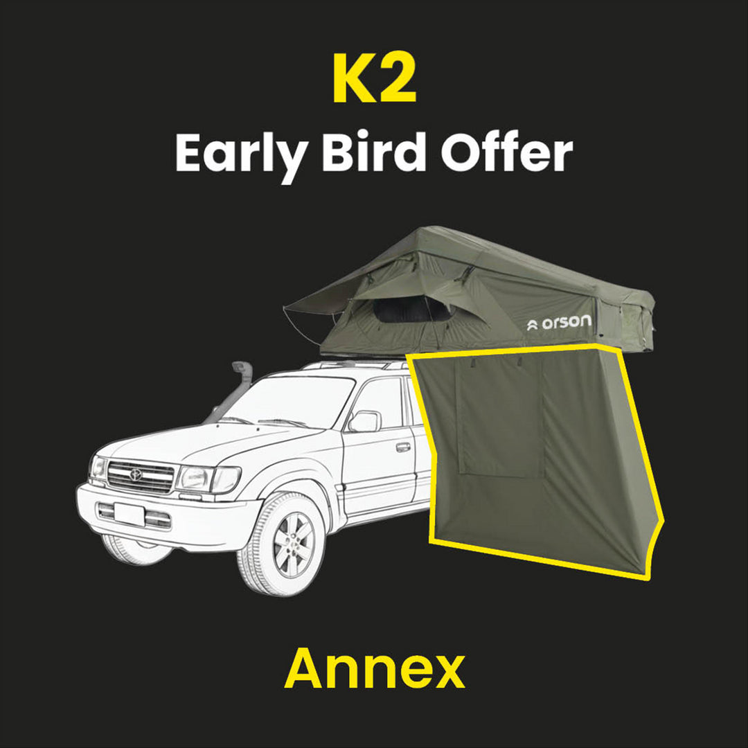 Orson Orson K2 Annex for Soft Shell Roof Top Tent