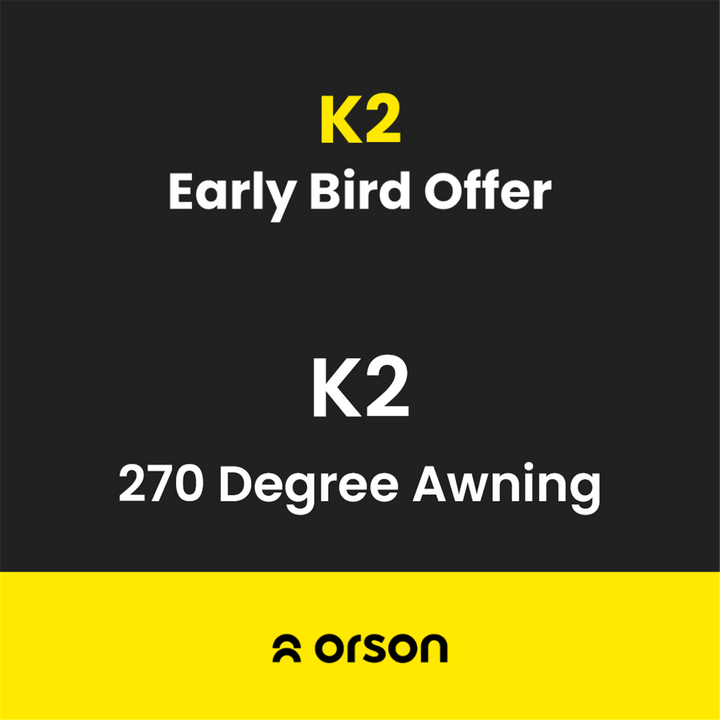 Orson Orson K2 270 Degree Vehicle Side Awning