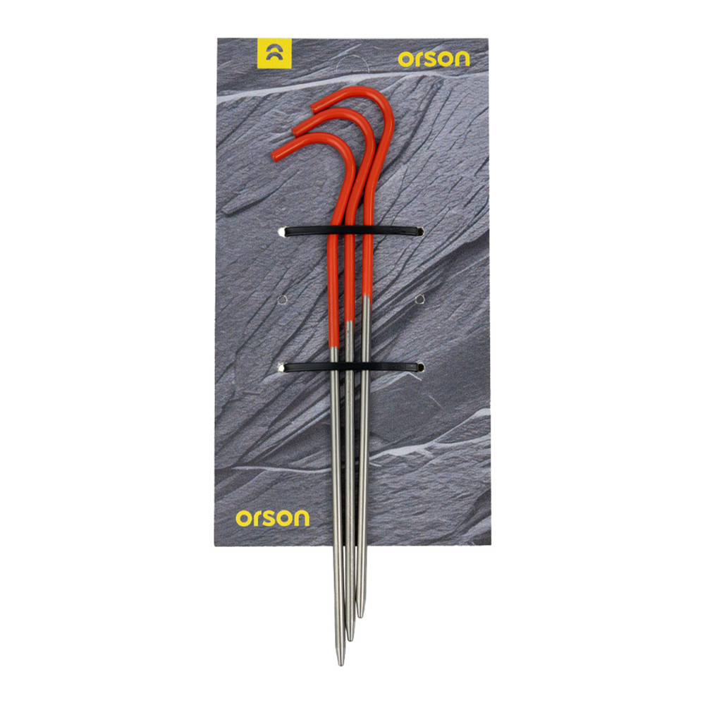 Orson Orson Titanium Hook Pegs 15.5cm - 3 Pack