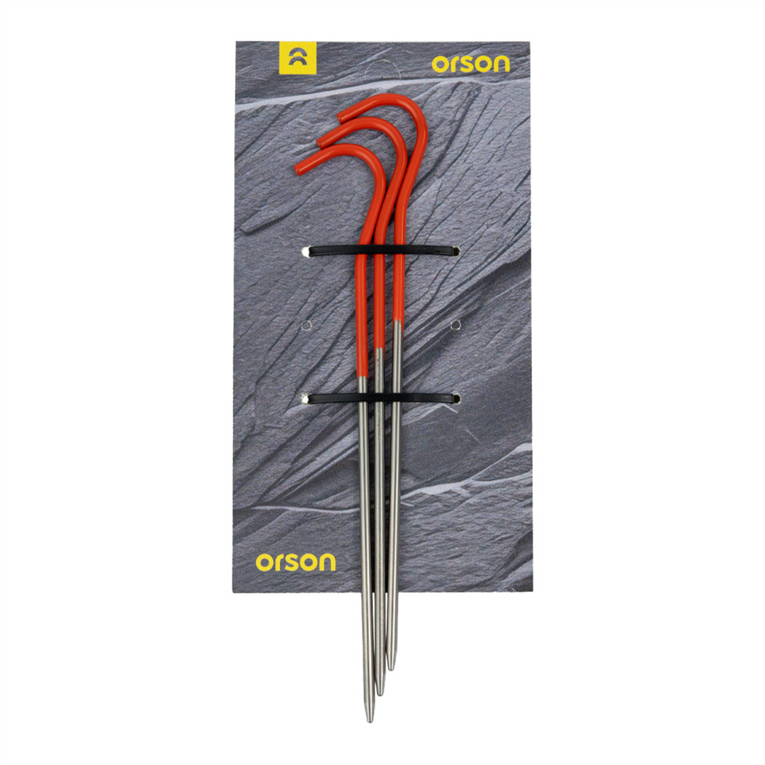 Orson Orson Titanium Hook Pegs 15.5cm - 3 Pack