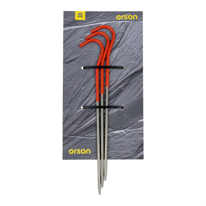 Orson Orson Titanium Hook Pegs 15.5cm - 3 Pack