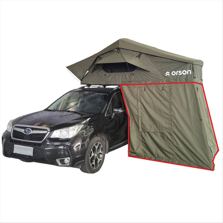 Orson Orson K2 Roof Tent with Annex and K2 2.5m Vehicle Side Awning Combo