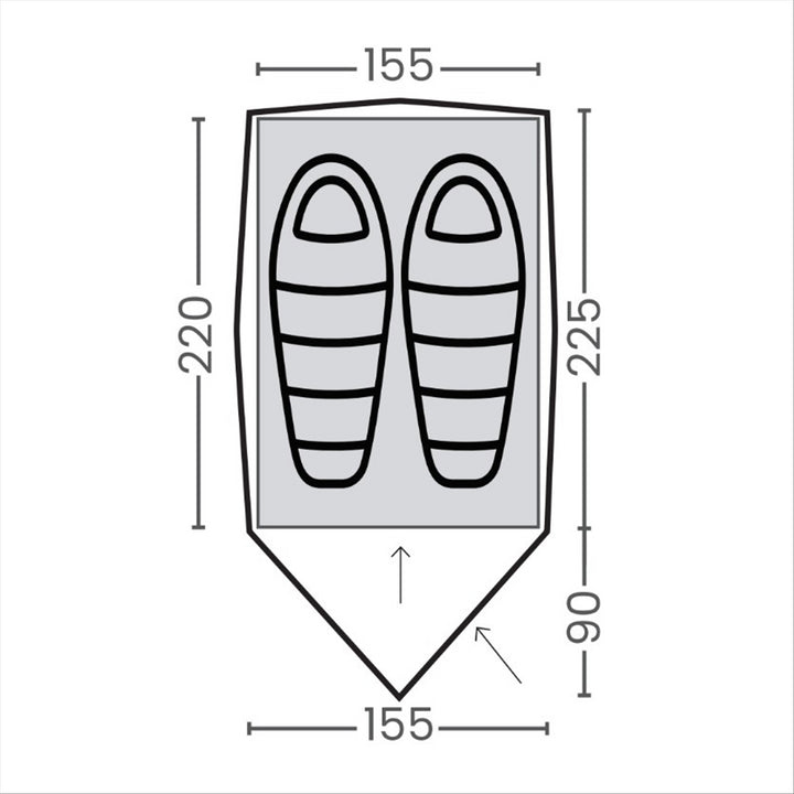 Orson Orson Nomad 2 All Weather Tent 2.75kg